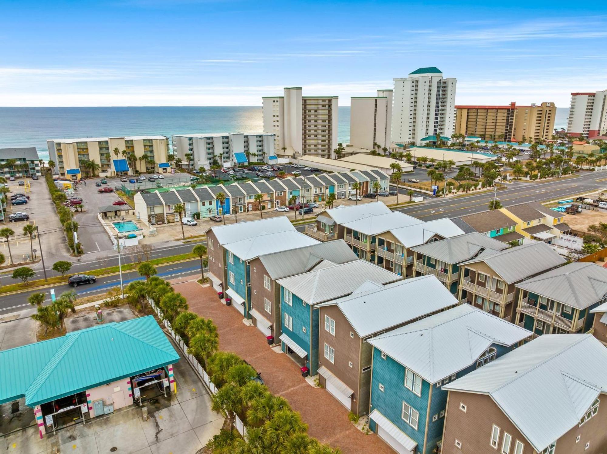 Crescent Moon Palace - A Luxury Home With Pool, Parking, Just Steps To The Beach Panama City Beach Exterior foto